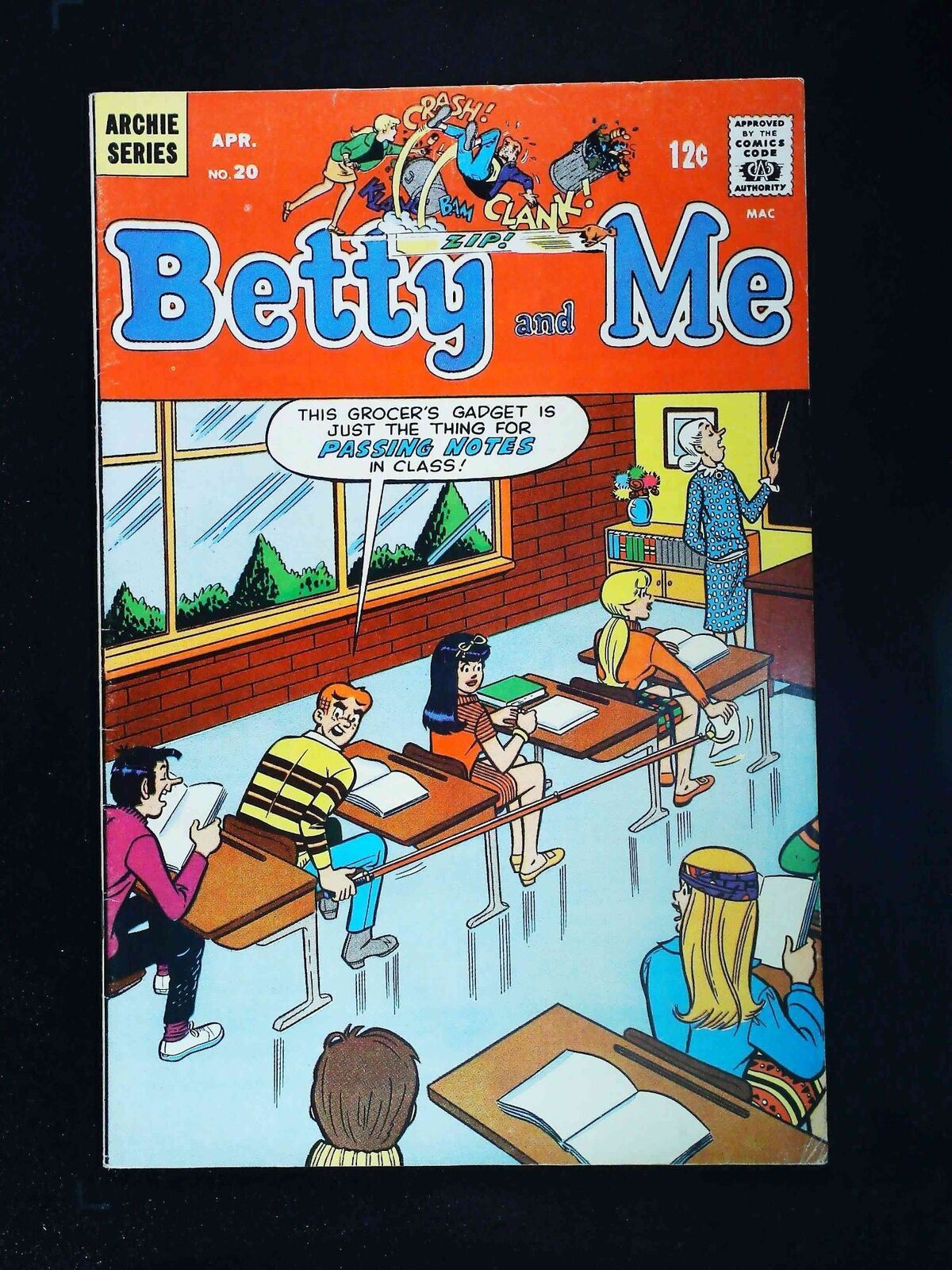 Betty And Me #20 Archie Comics 1969 Fn+