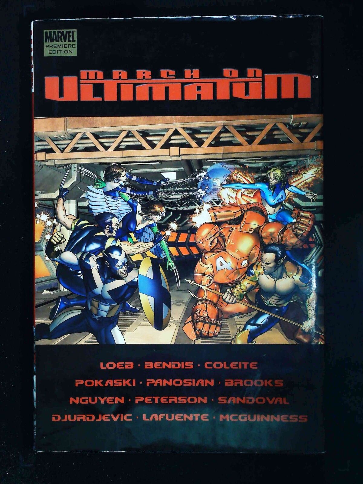 Ultimatum March On Ultimatum Hc #1 Marvel Comics 2009 Vf+