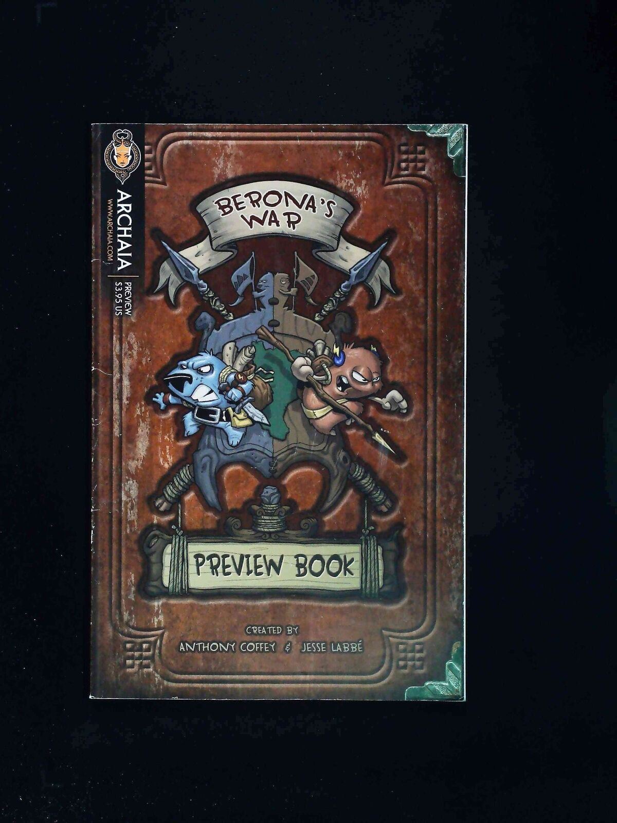 Berona'S War Previews Book #0 Archaia Studios Press Comics 2010 Vf+