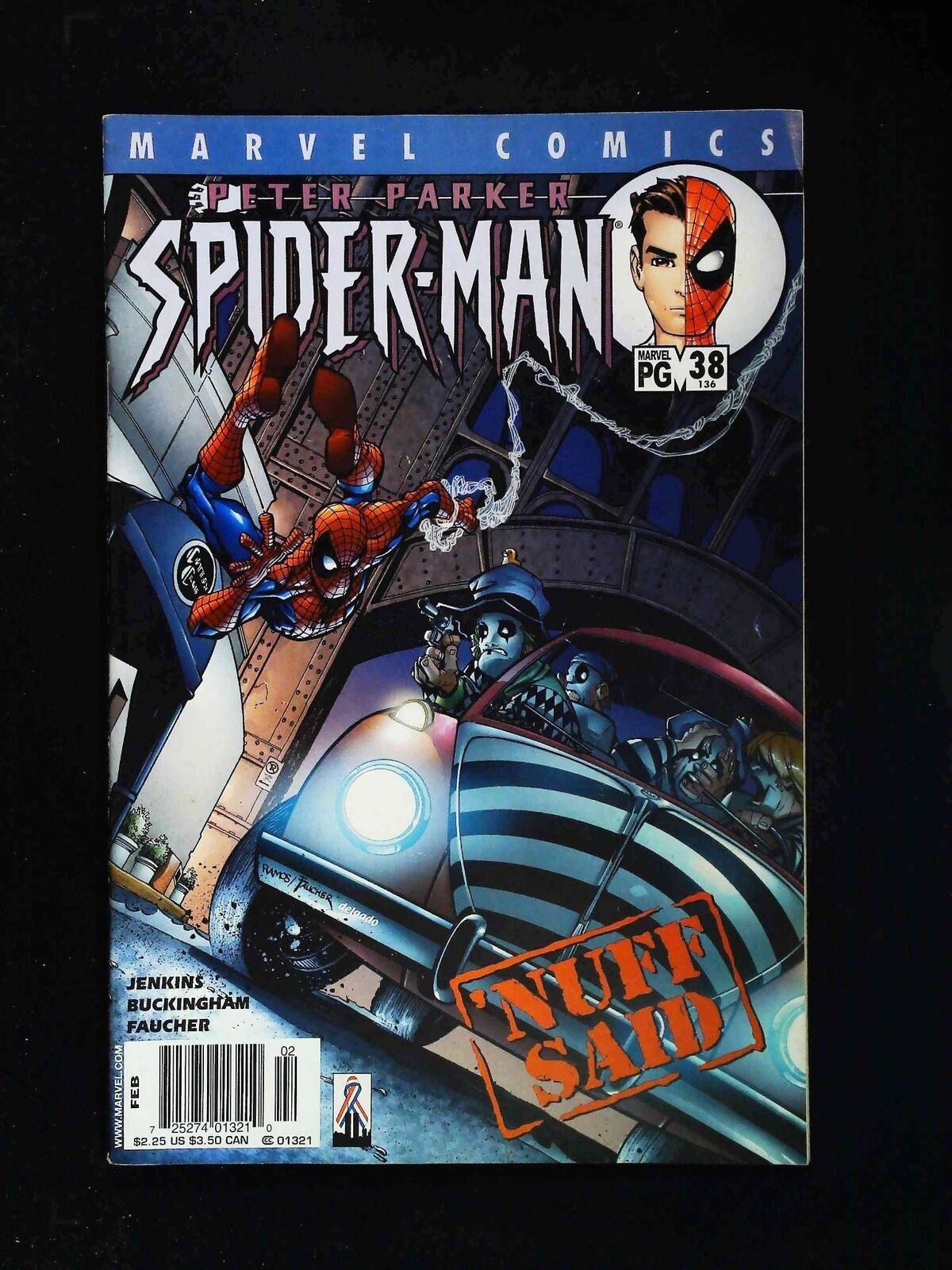 Peter Parker Spider-Man #38 Marvel Comics 2002 Vf+ Newsstand