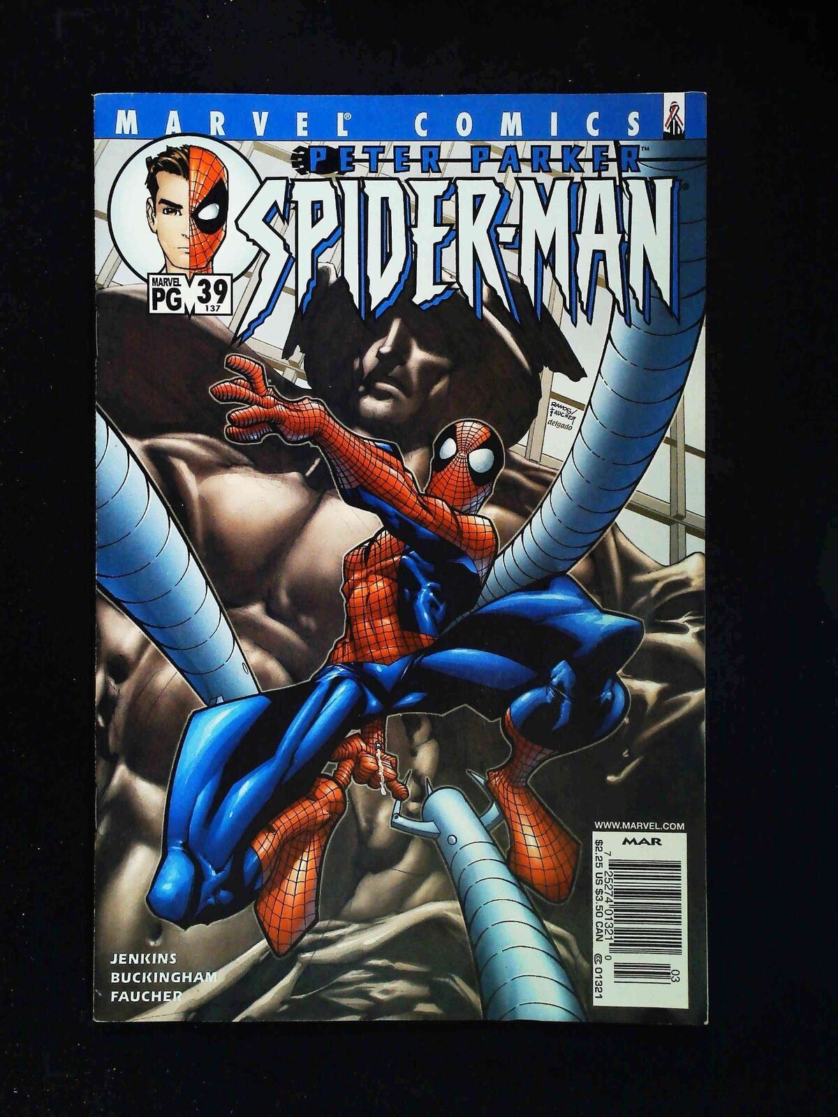 Peter Parker Spider-Man #39 Marvel Comics 2002 Vf/Nm Newsstand
