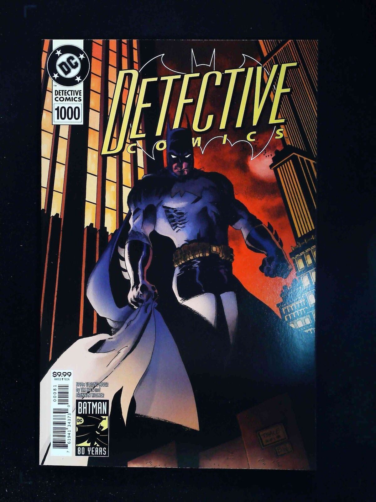 Detective Comics #1000H (3Rd Series) Dc Comics 2019 Nm+ Tim Sale Variant
