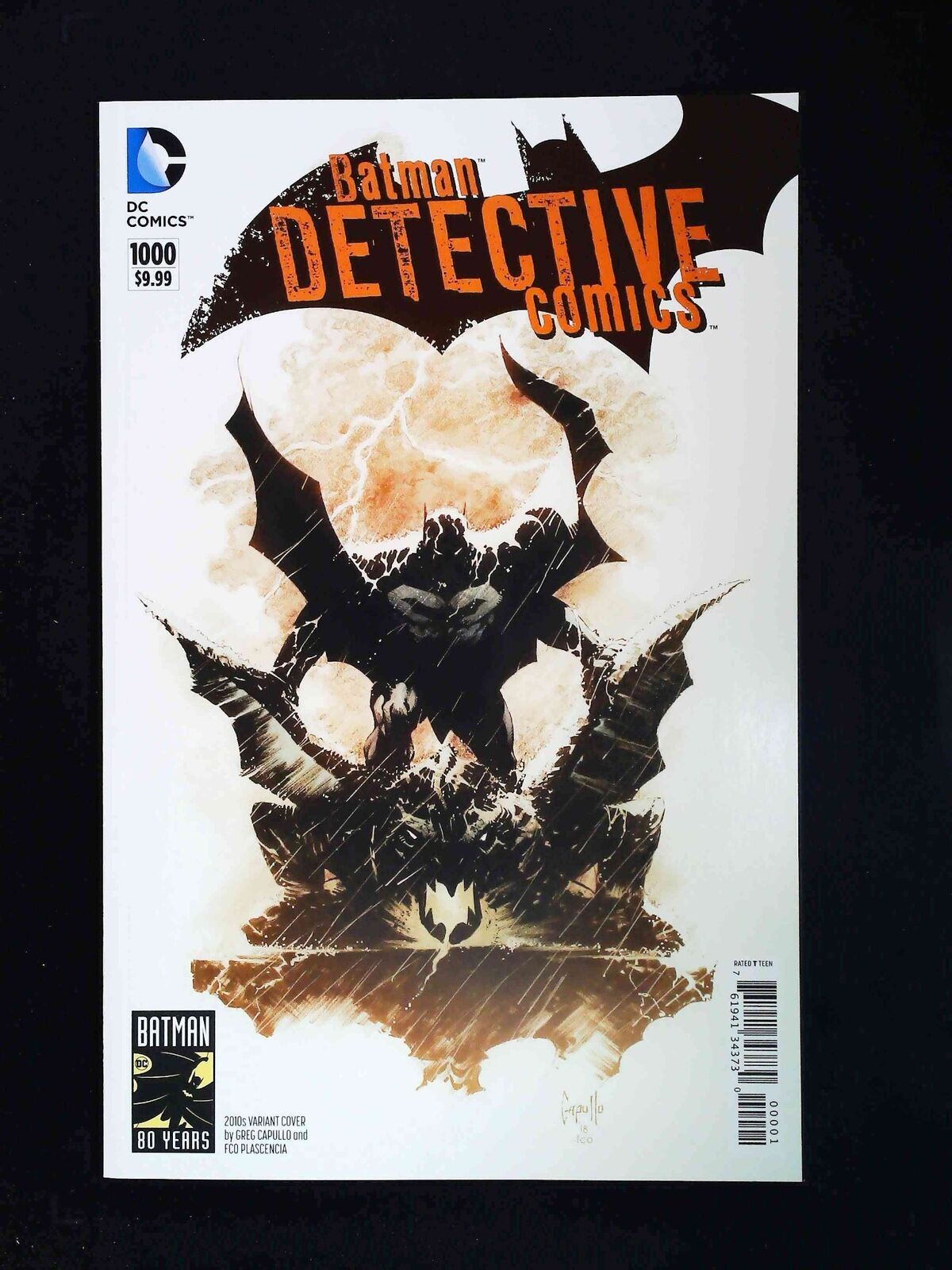 Detective Comics #1000J (3Rd Series) Dc Comics 2019 Nm Capullo Variant