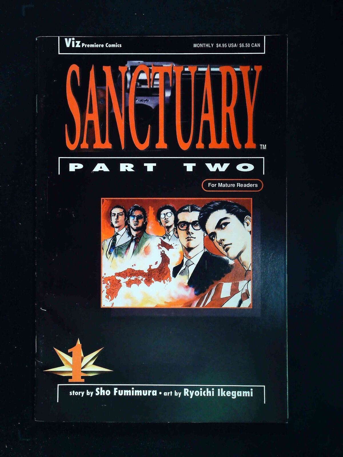Sanctuary Part 2 #1 Viz Comics 1994 Vf-