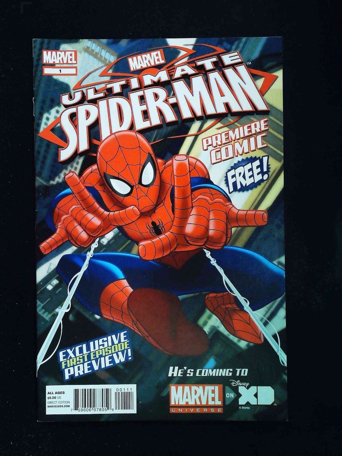 Ultimate Spider-Man Premiere Comic #1 Marvel Comics 2012 Vf+