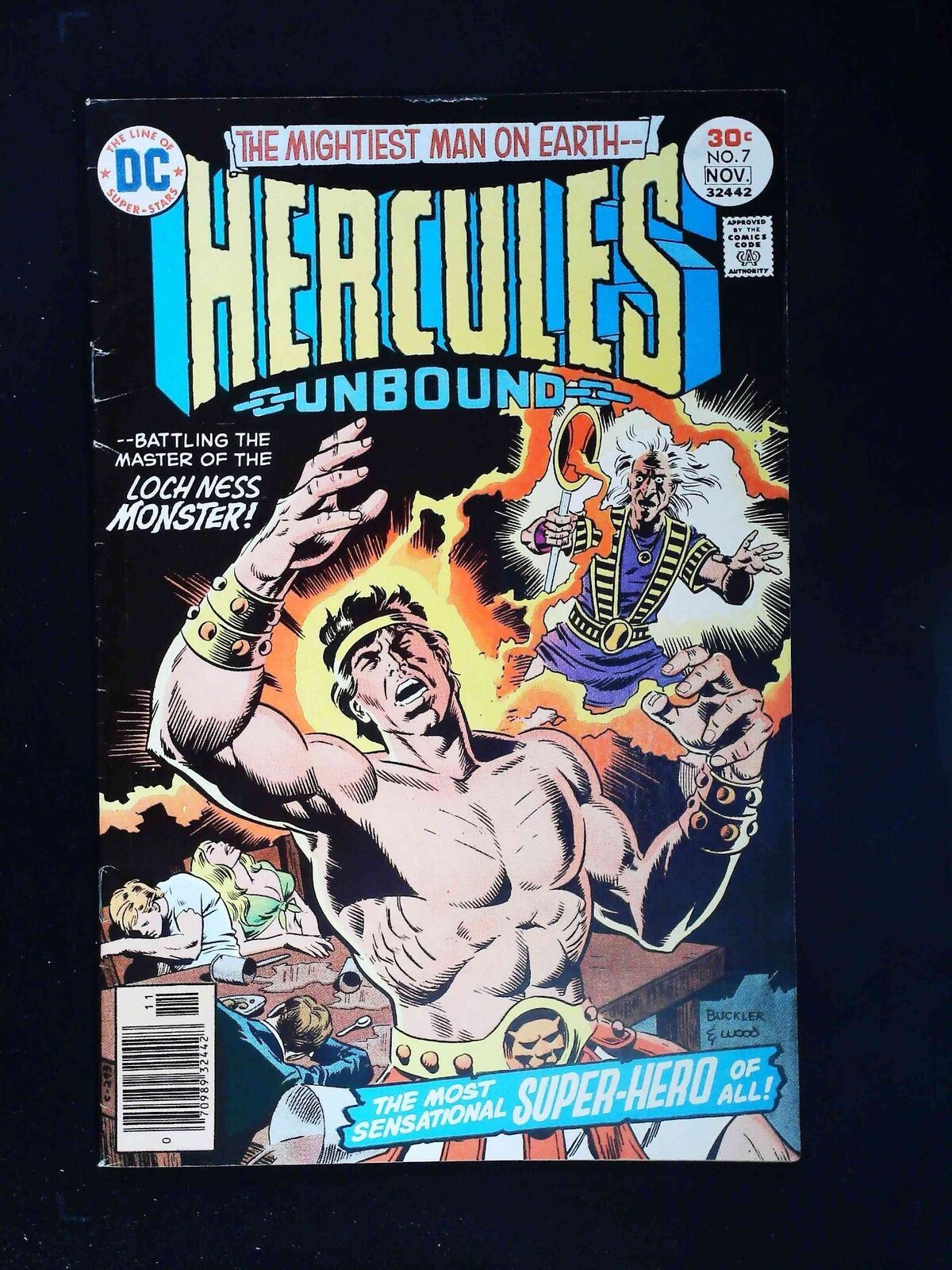 Hercules Unbound #7 Dc Comics 1976 Fn/Vf Newsstand