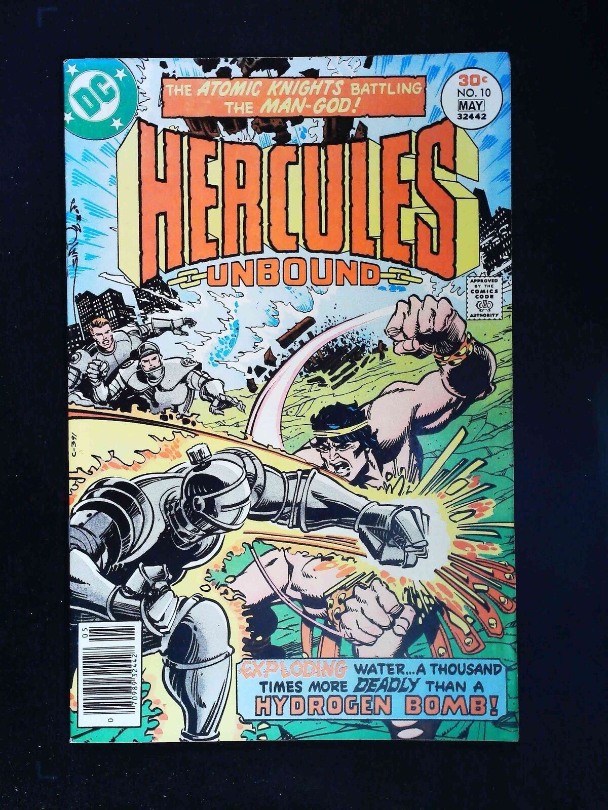 Hercules Unbound #10 Dc Comics 1977 Vf- Newsstand
