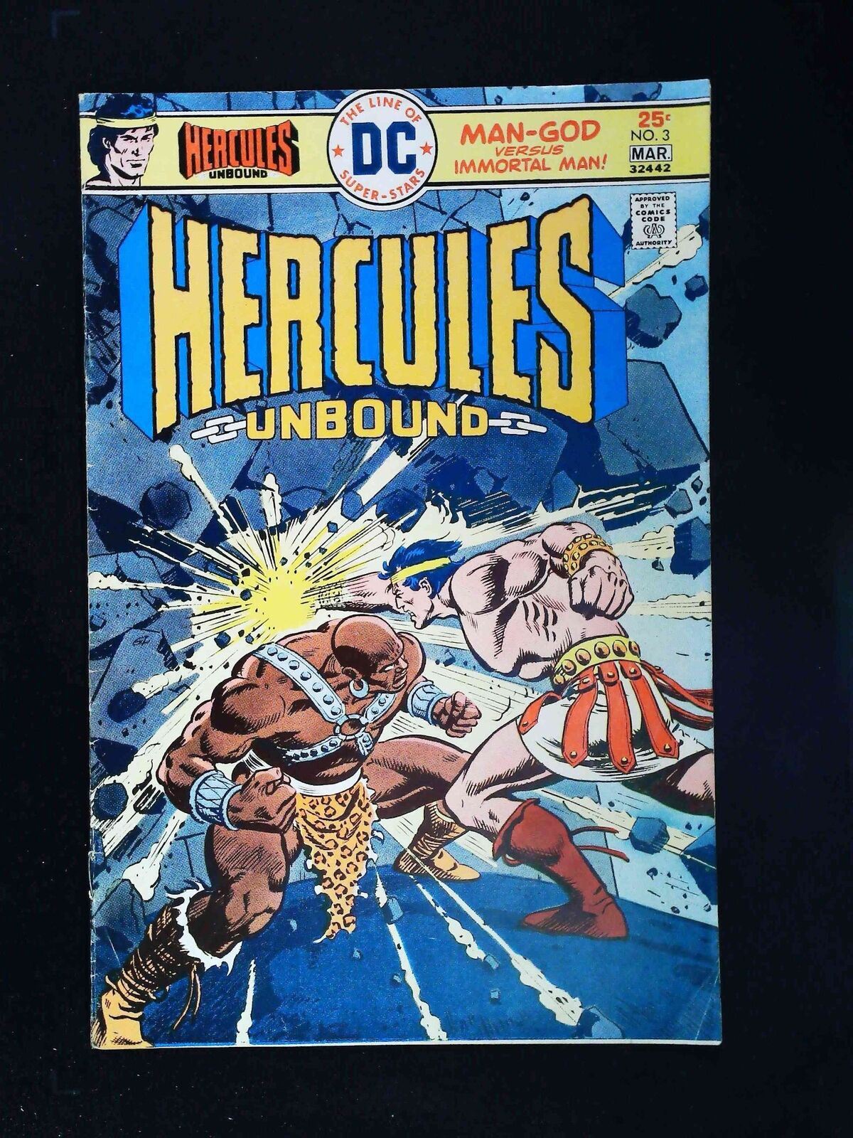 Hercules Unbound #3 Dc Comics 1976 Fn