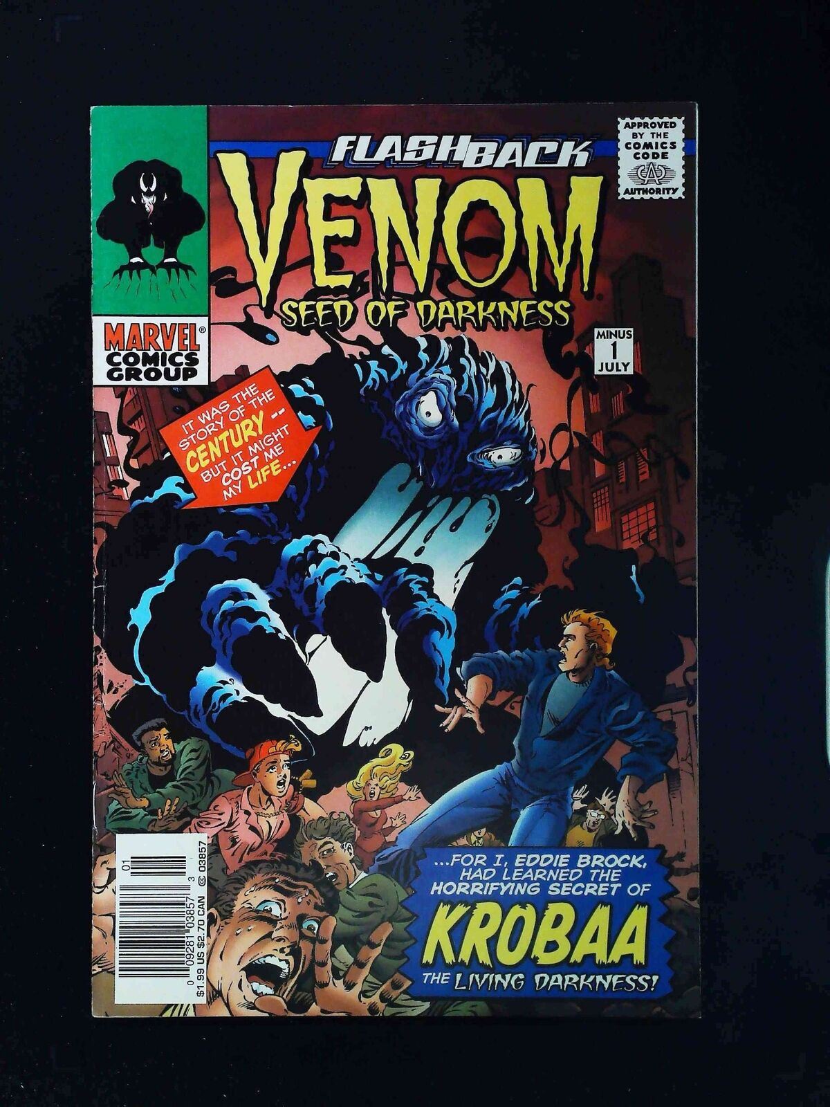 Venom Seed Of Darkness Minus 1 #-1 Marvel Comics 1997 Vf Newsstand