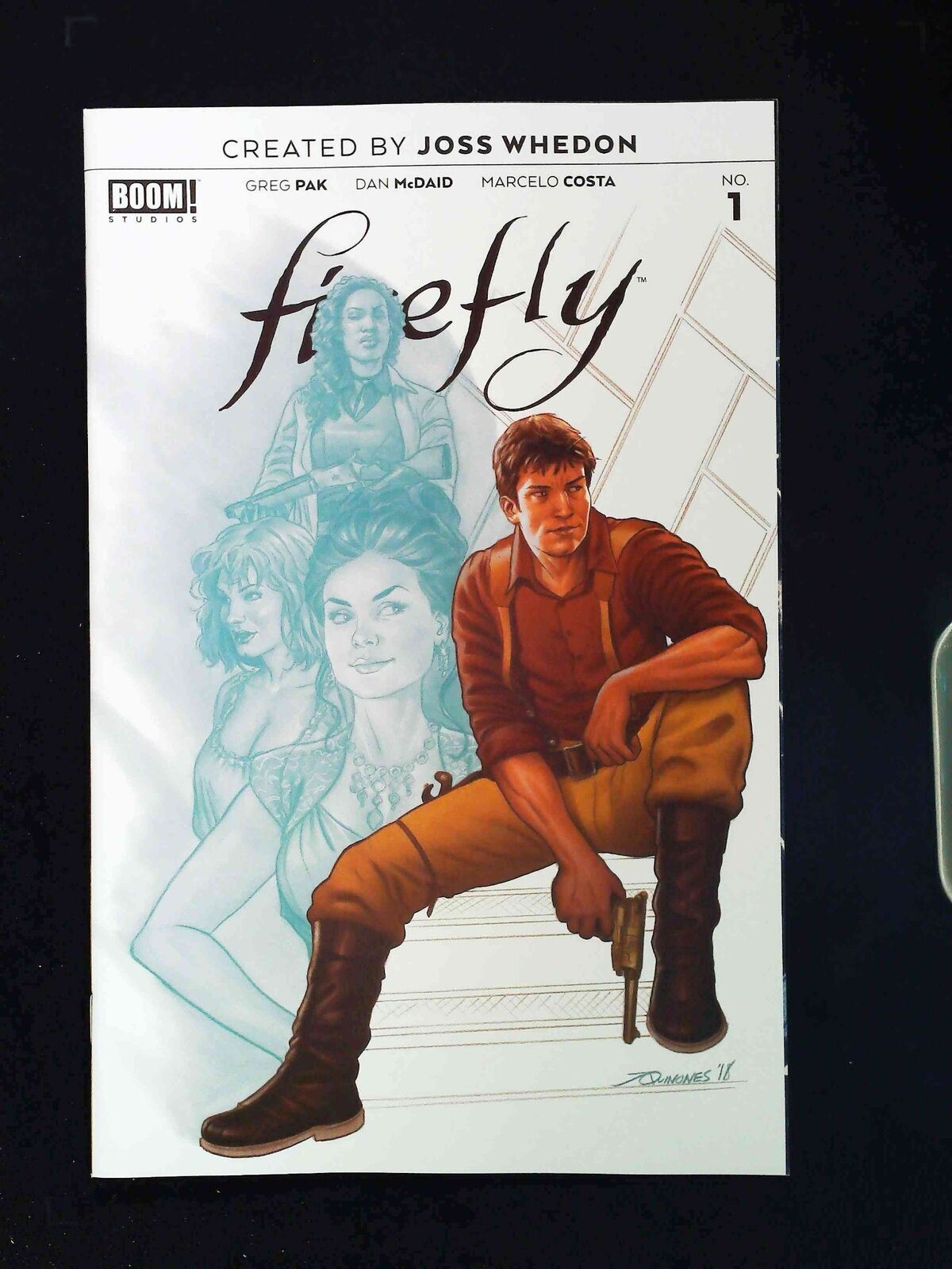 Firefly #1B Boom Comics 2018 Nm- Quinones Variant