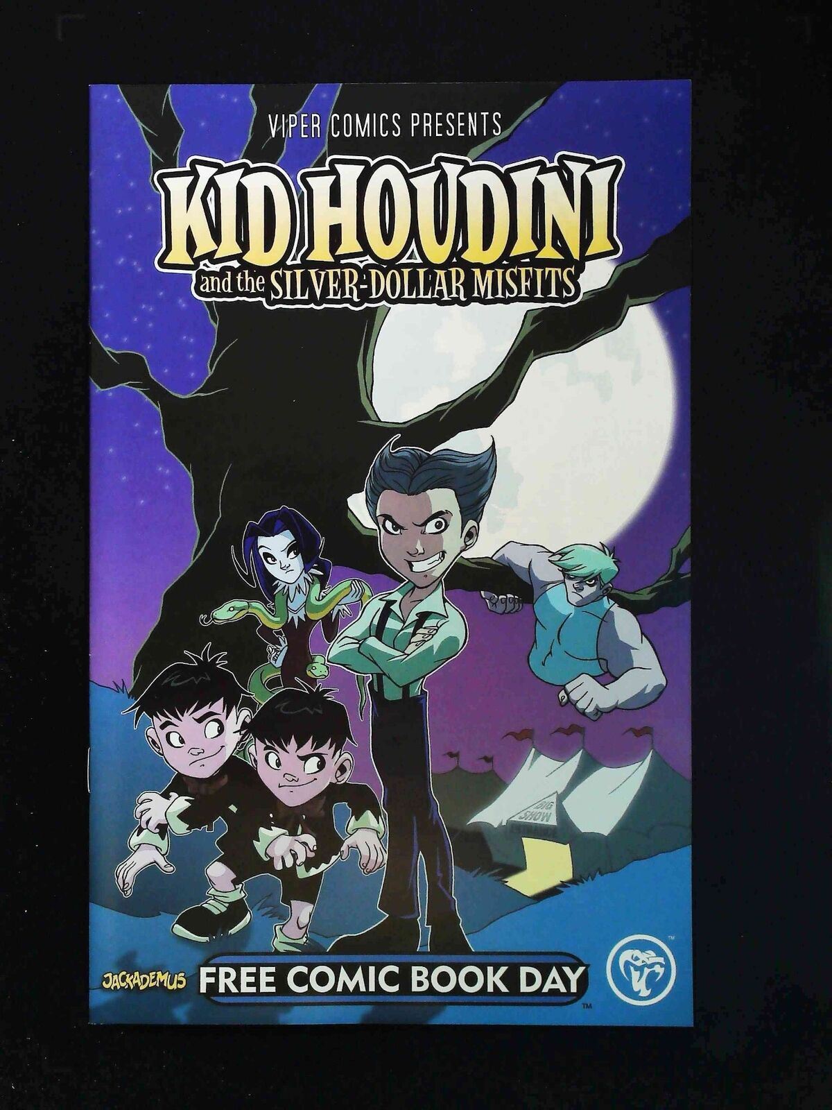 Kid Houdini And The Silver Dollar Misfits #2008 Viper Comics Comics 2008 Nm