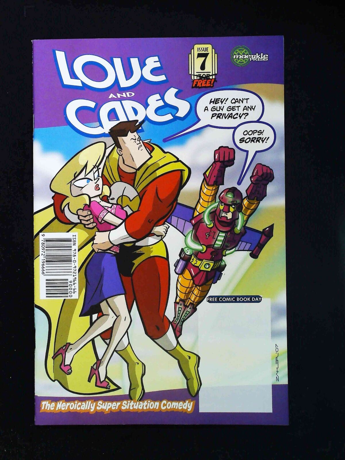 Love And Capes (Fcbd) #7 Maerkle Press Comics 2008 Nm