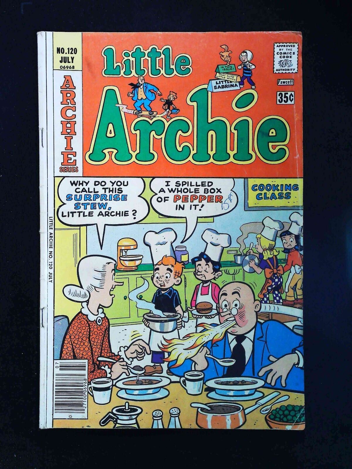 Little Archie #120 Archie Comics 1977 Vg+ Newsstand