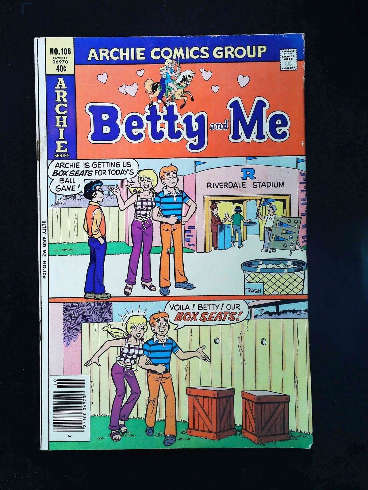 Betty And Me #106 Archie Comics 1979 Fn Newsstand