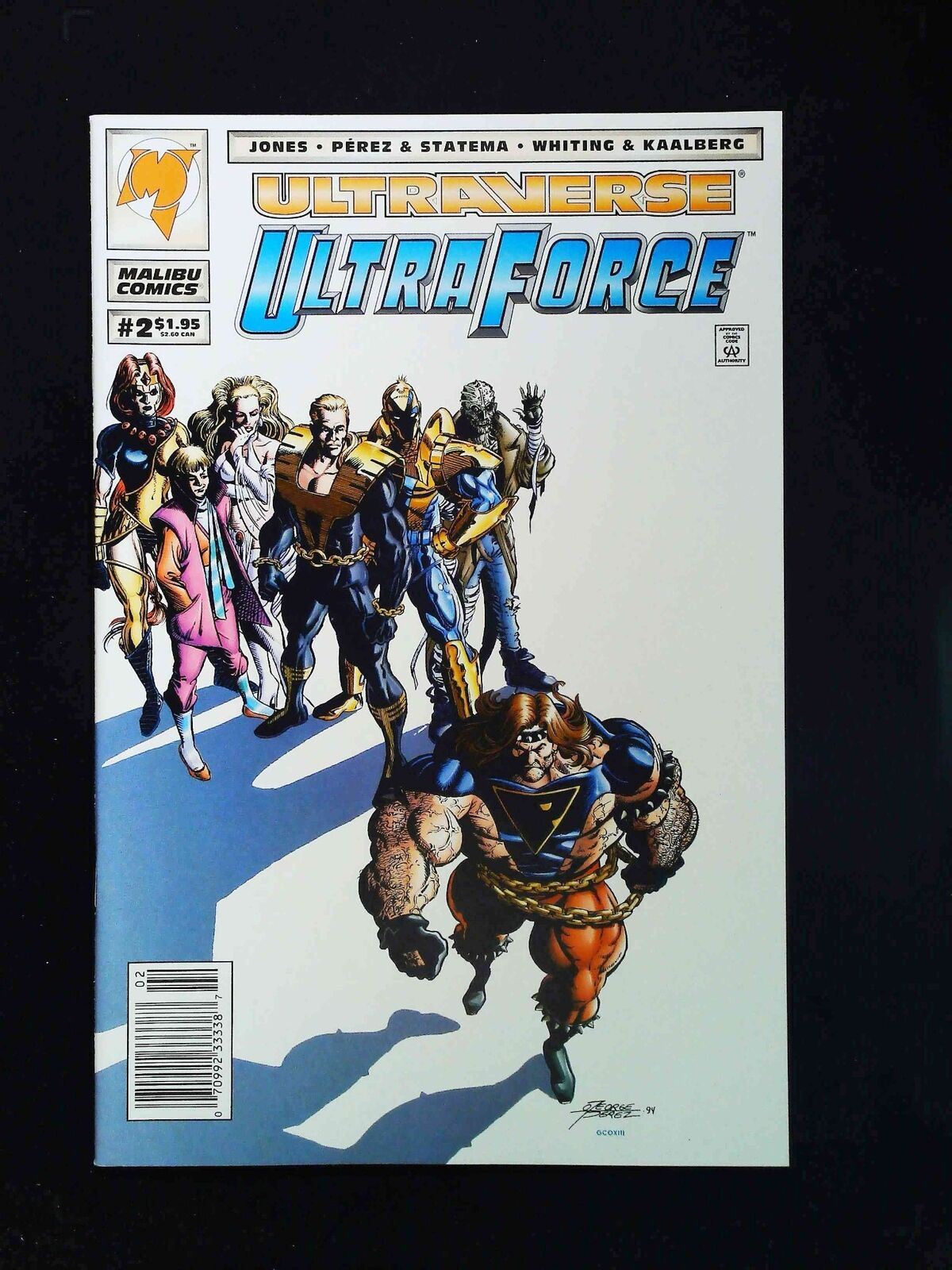 Ultraforce #2 Malibu Comics 1994 Nm Newsstand