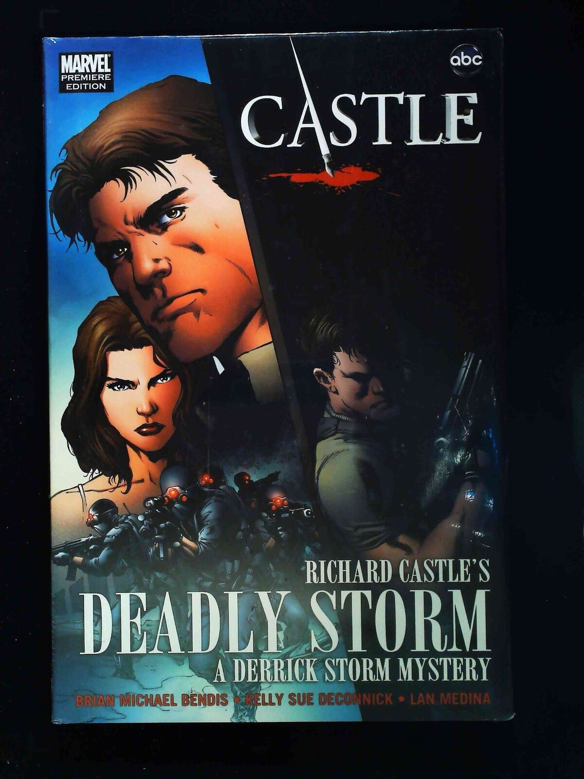 Castle Deadly Storm A Derrick Storm Mystery #1 Marvel Comics 2011 Nm+ Hc