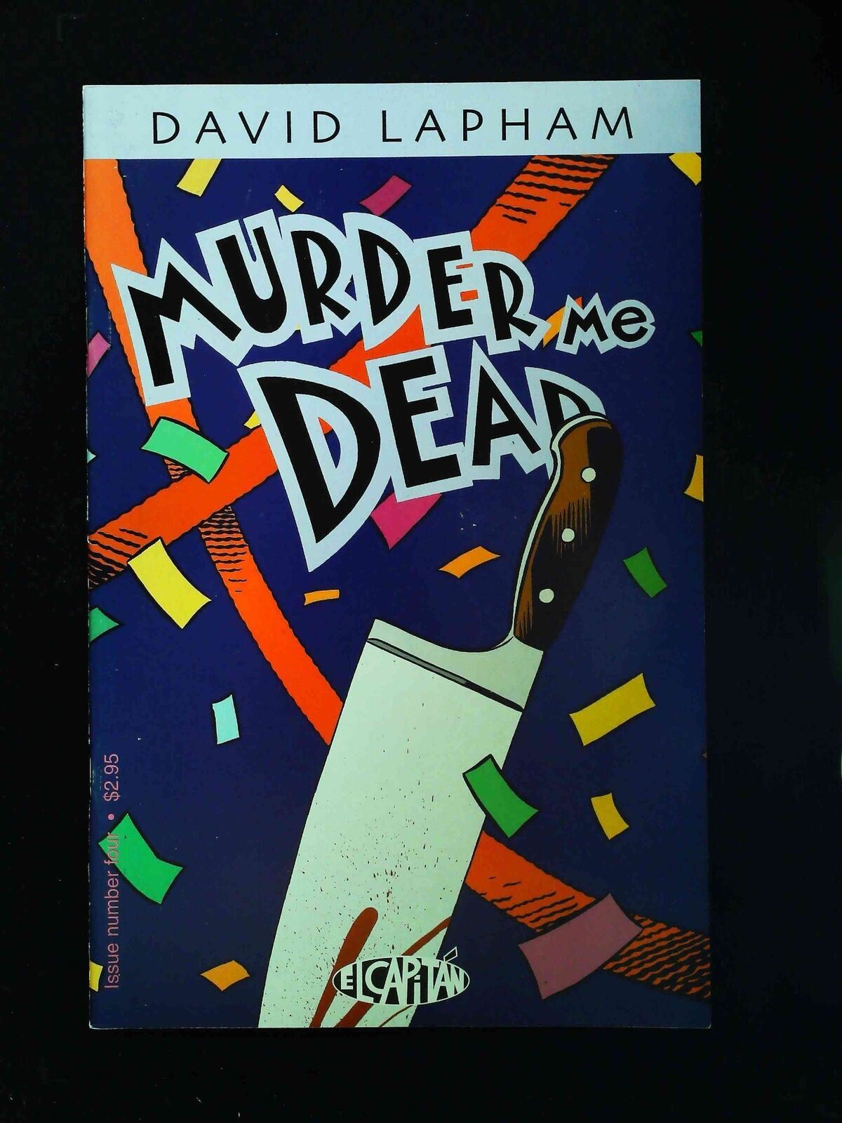 Murder Me Dead #4 El Capitan Comics 2001 Vf+