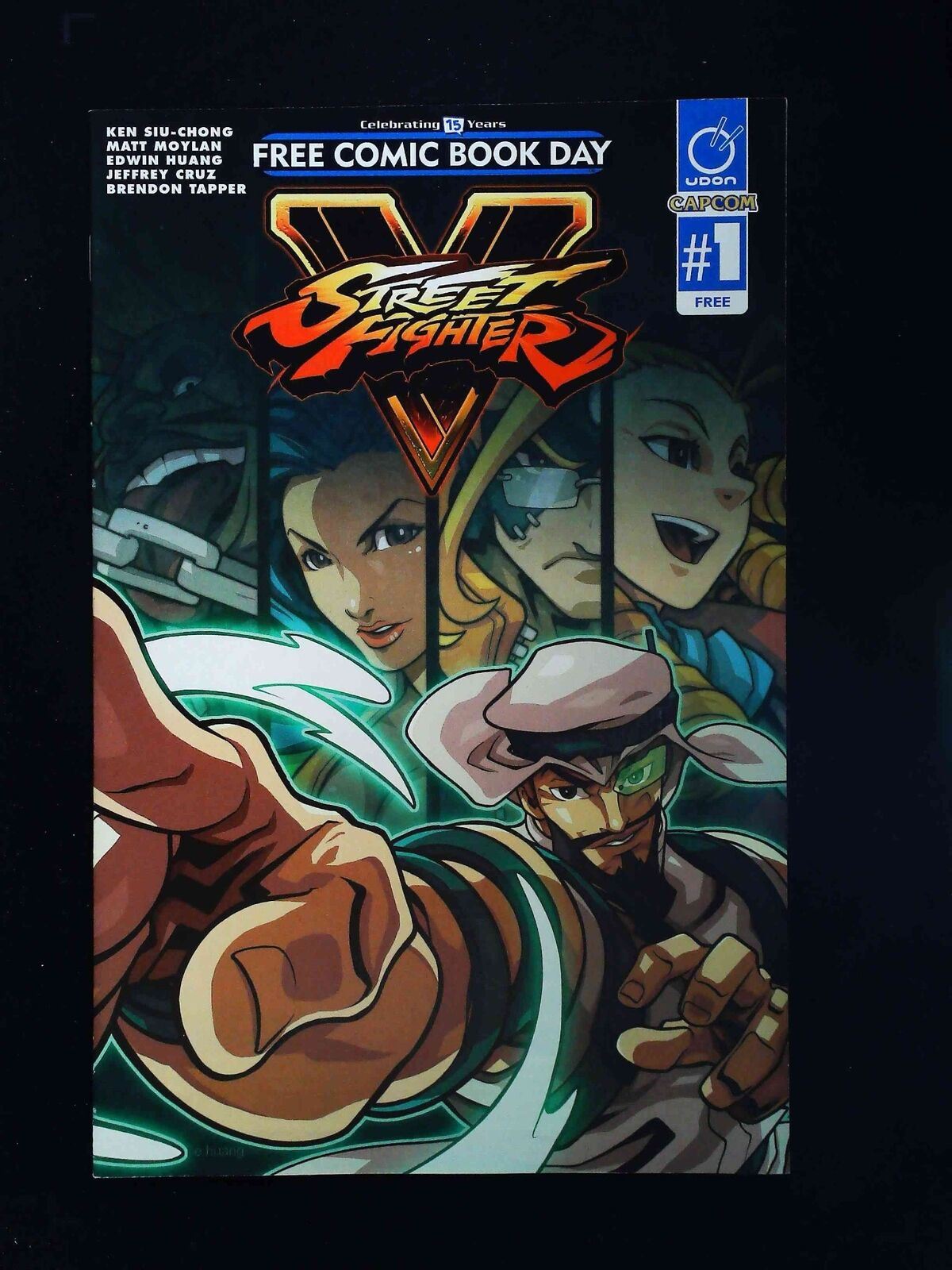 STREET FIGHTER V #1 UDON COMICS 2016 NM FCBD