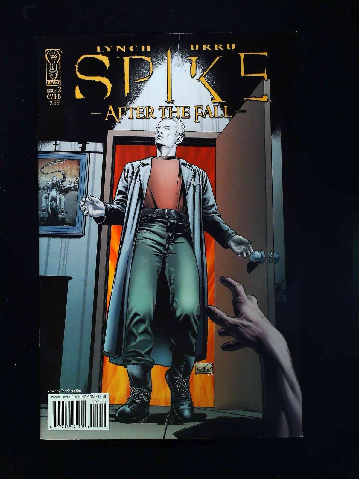 Spike After The Fall #2B Idw Comics 2008 Vf/Nm Sharp Brothers Variant