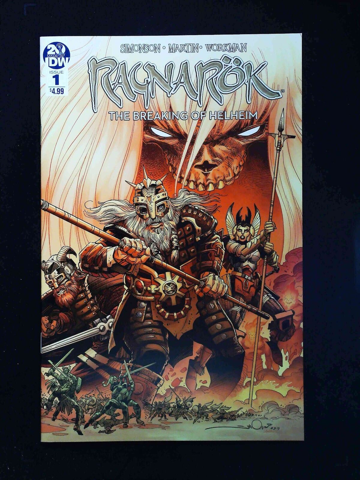 Ragnarok The Breaking Of Helheim #1 Idw Comics 2019 Nm+