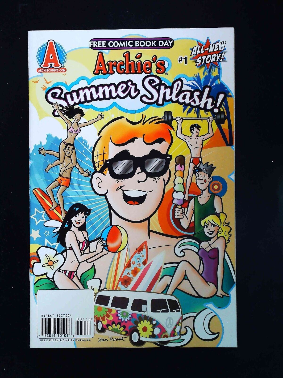 Archie'S Summer Splash #1 Archie Comics 2010 Nm- Fcbd