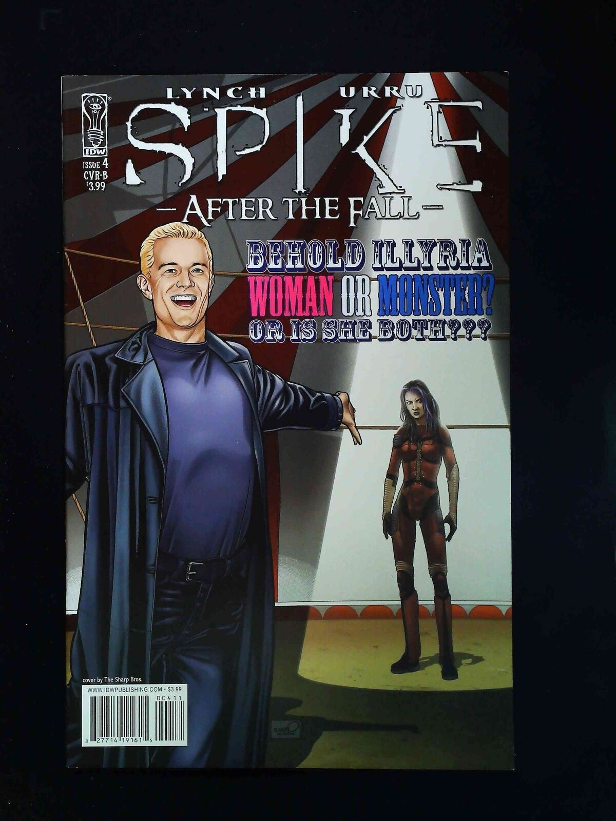 Spike After The Fall #4B Idw Comics 2008 Nm Sharp Brothers Variant