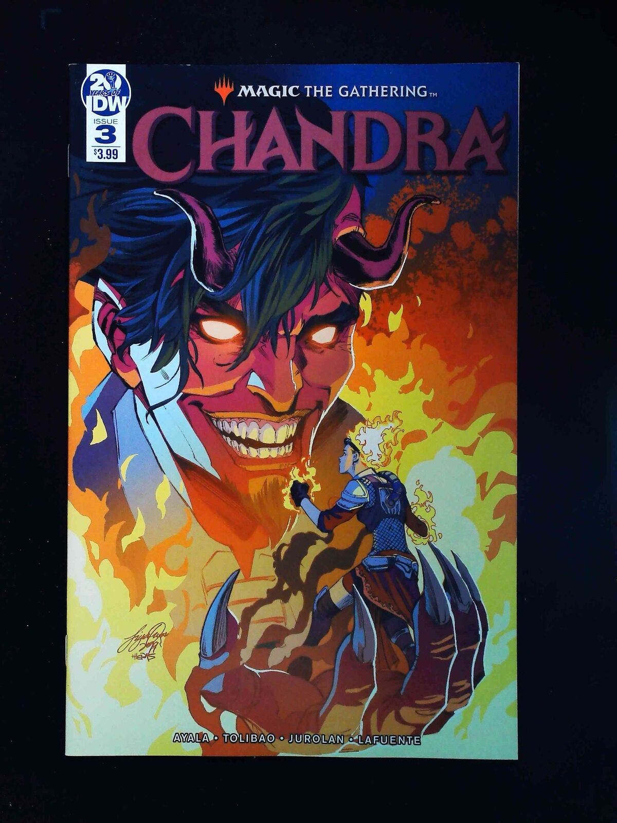 Magic The Gathering Chandra #3 Idw Comics 2018 Nm