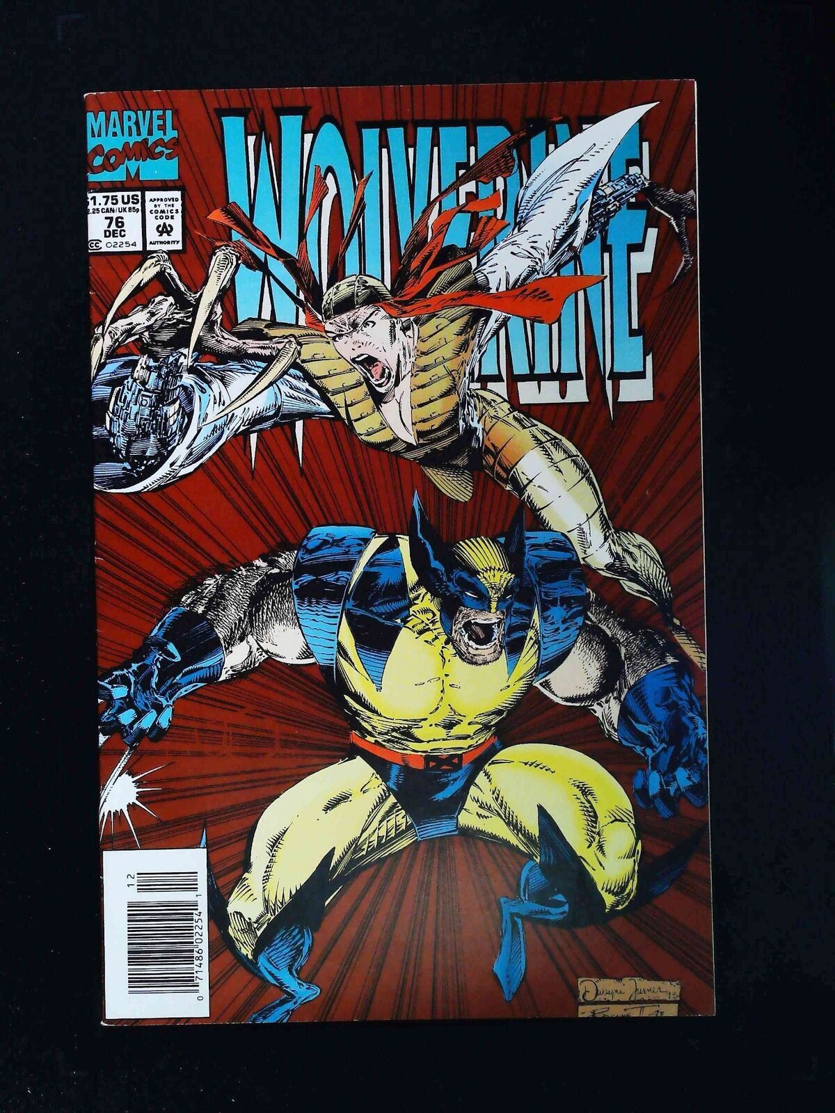 Wolverine #76 Marvel Comics 1993 Vf+ Newsstand