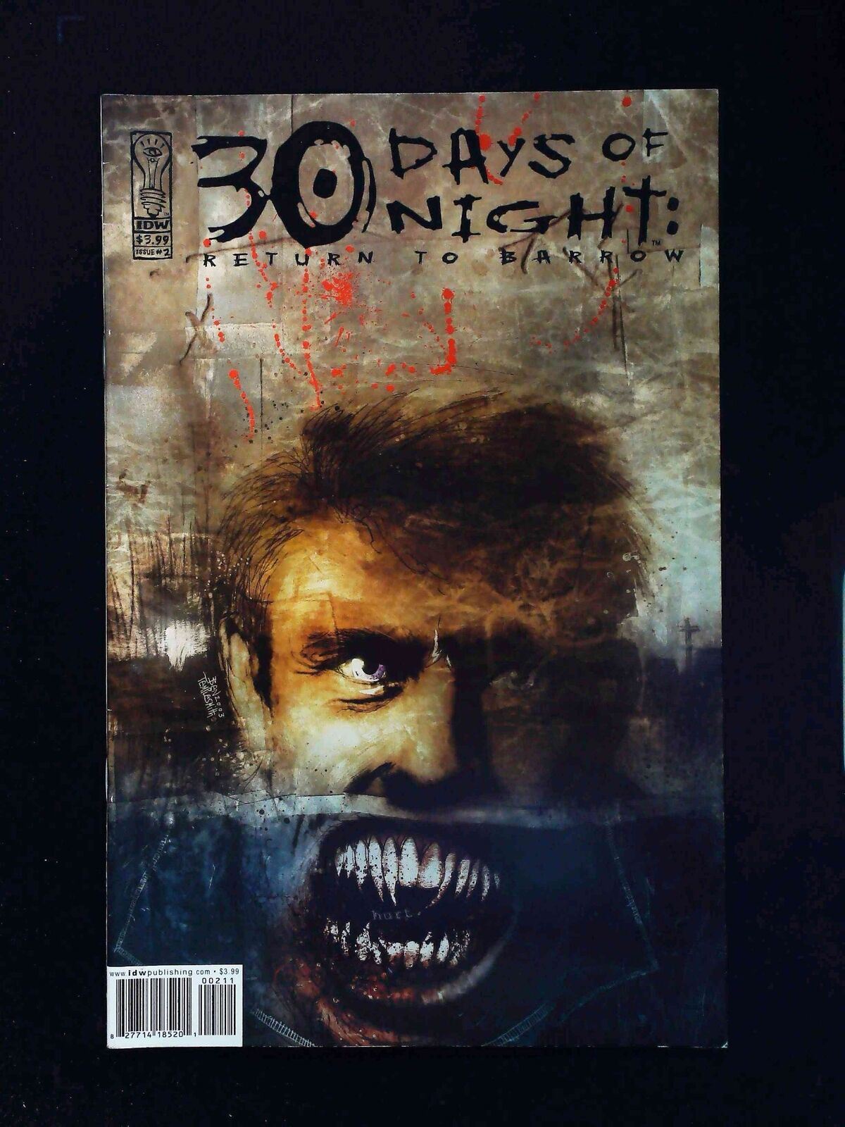 30 Days Of Night Return To Barrow #2 Idw Comics 2004 Vf/Nm