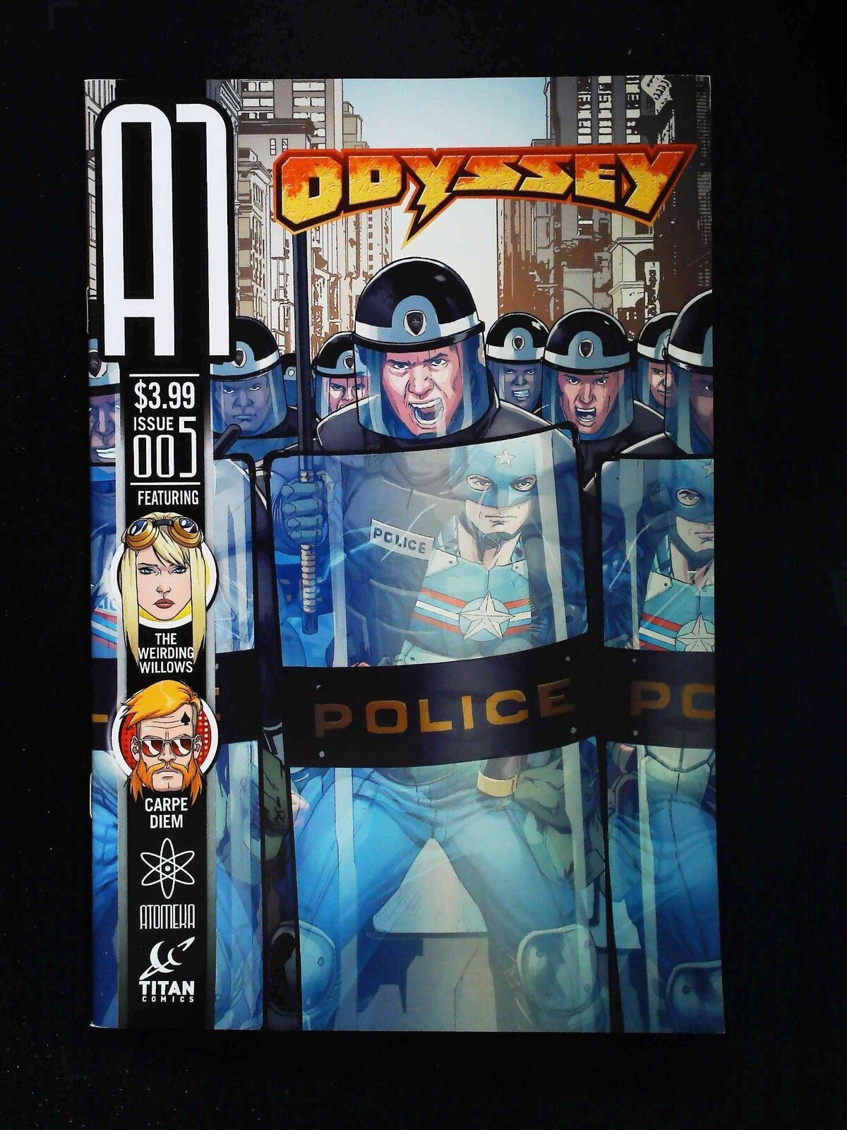 A1 #5C Titan Comics 2013 Nm- Gastonny & Yuwono Variant