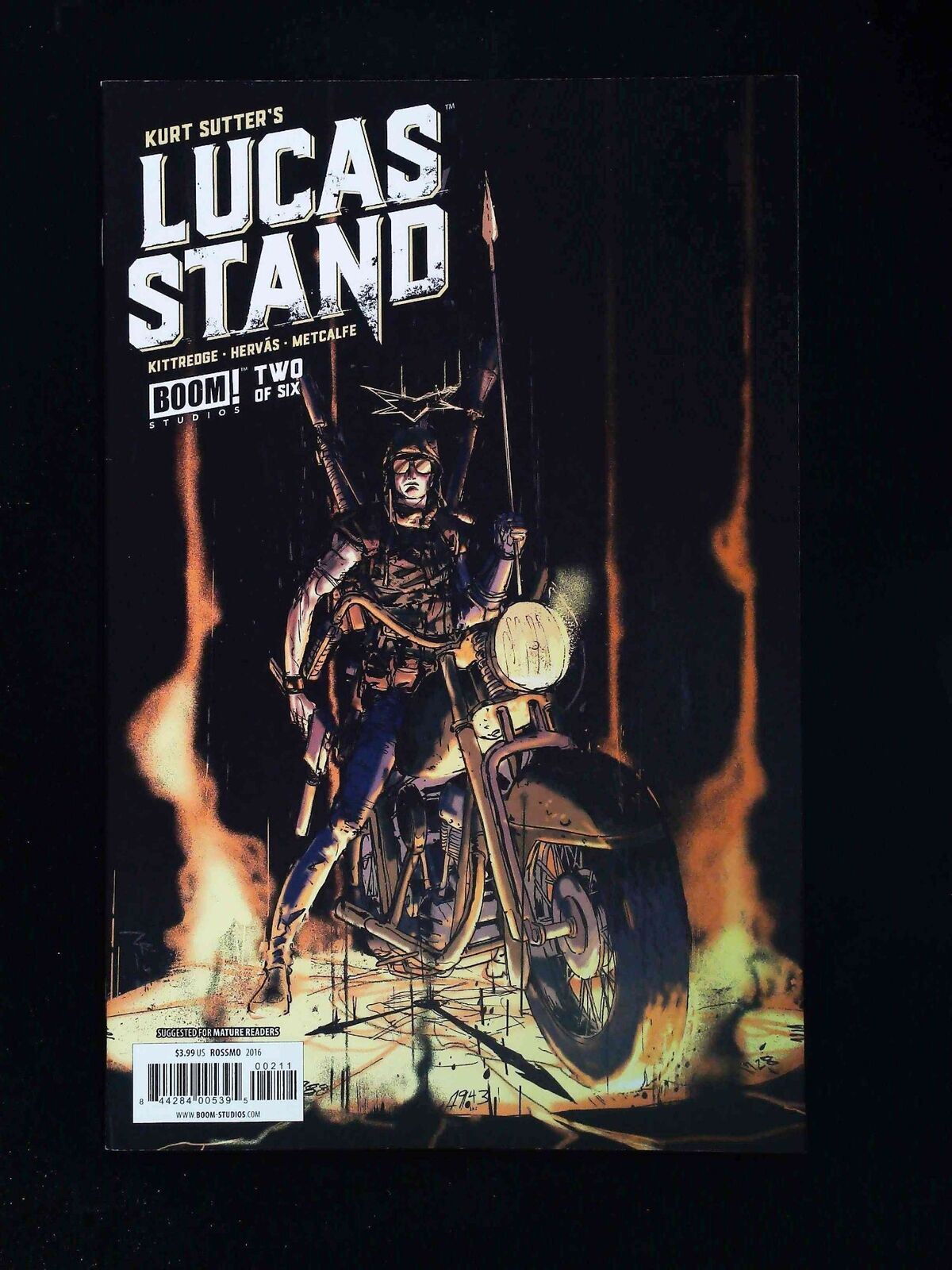 Lucas Stand #2 Boom Studios Comics 2016 Nm-