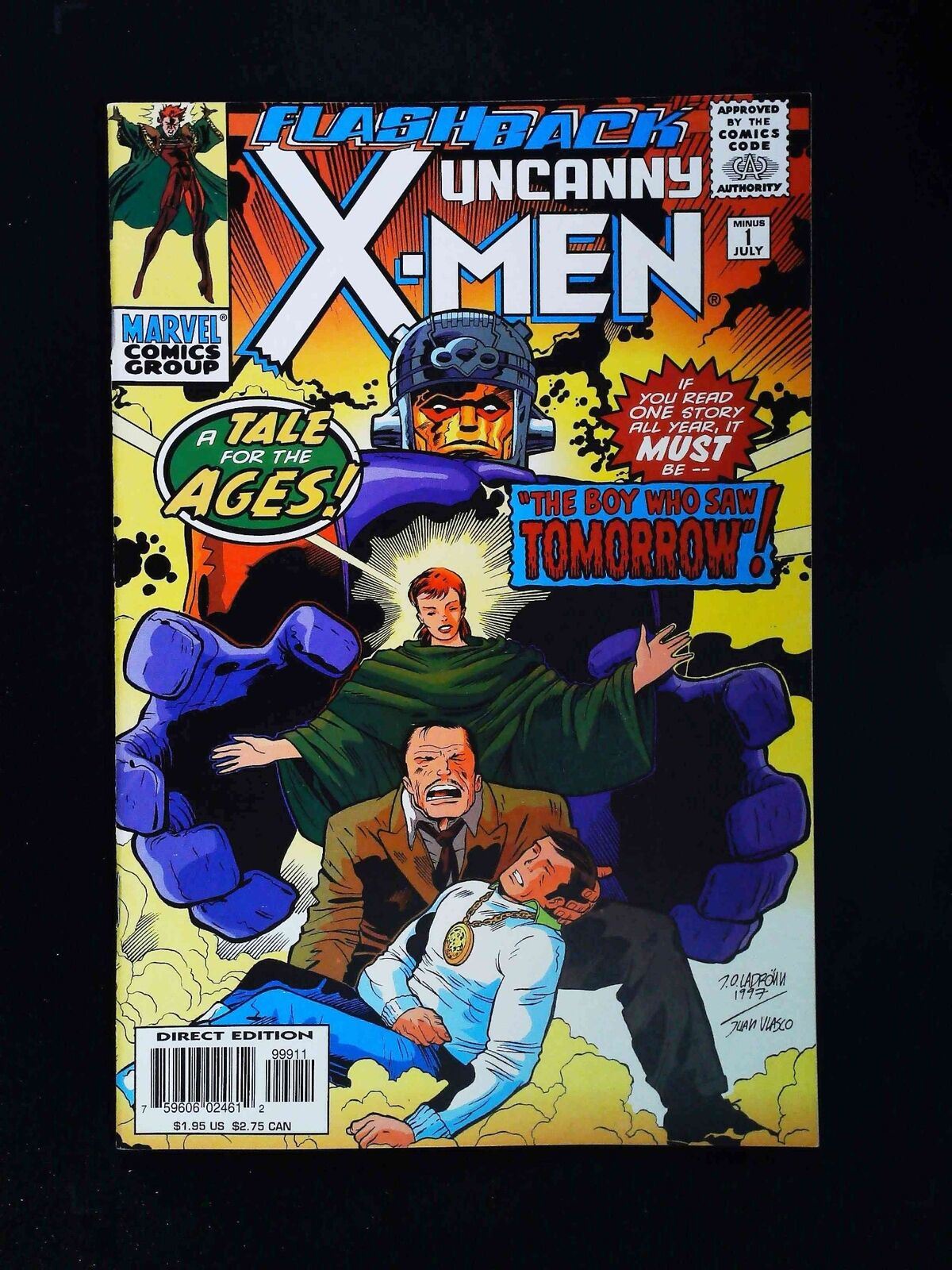 Uncanny X-Men #-1 Marvel Comics 1997 Vf+