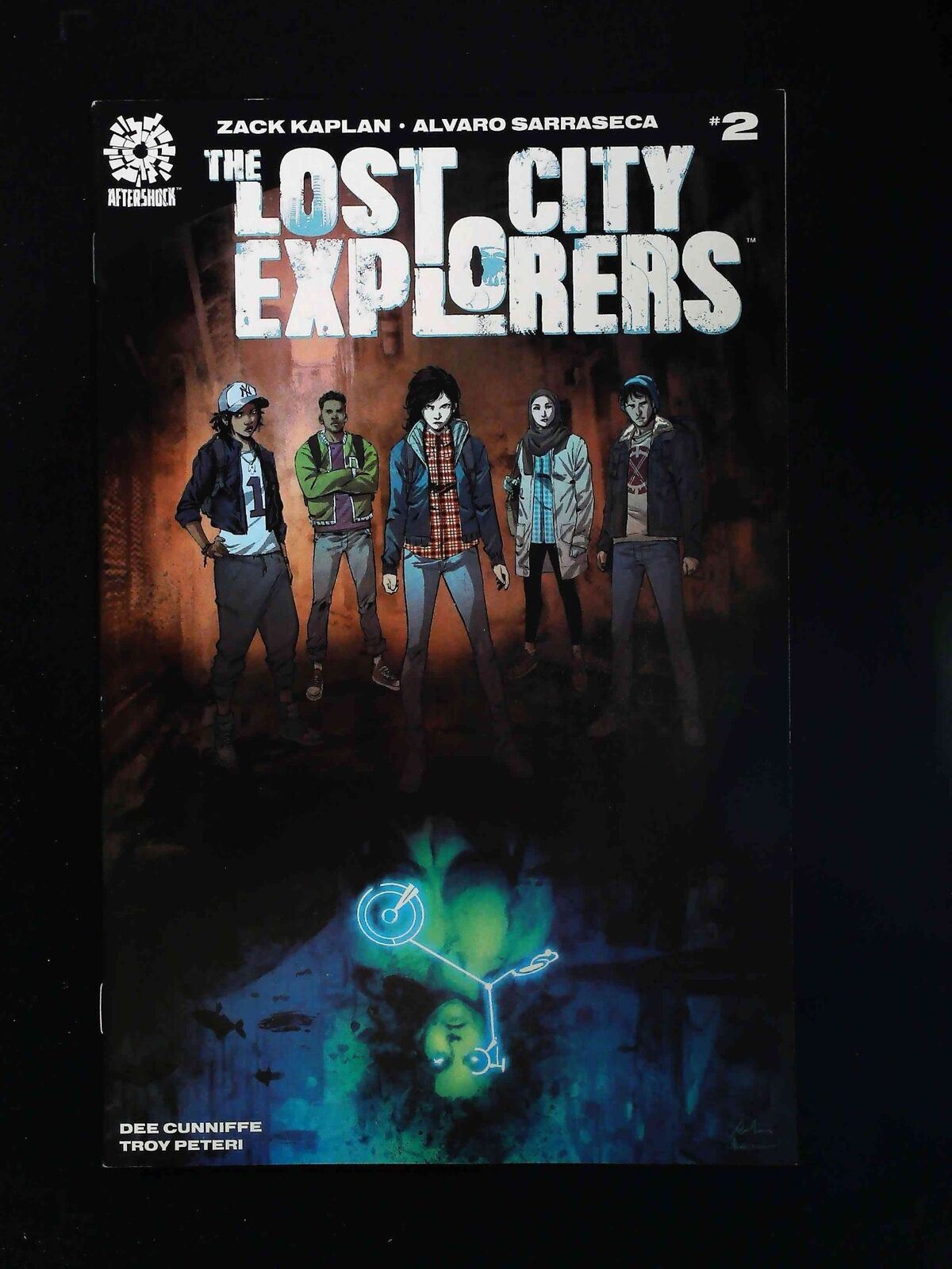 Lost City Explorers #2 Aftershock Comics 2018 Nm- Sarreseca Variant
