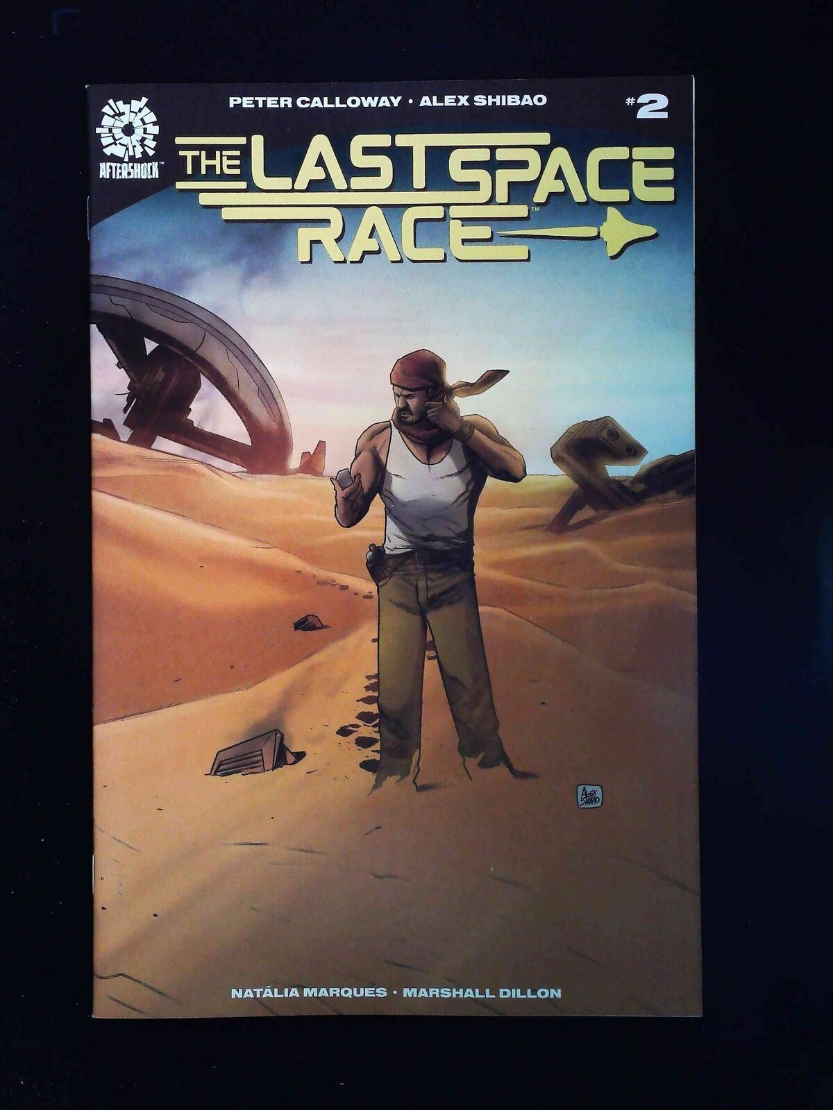 Last Space Race #2 Aftershock Comics 2018 Nm-