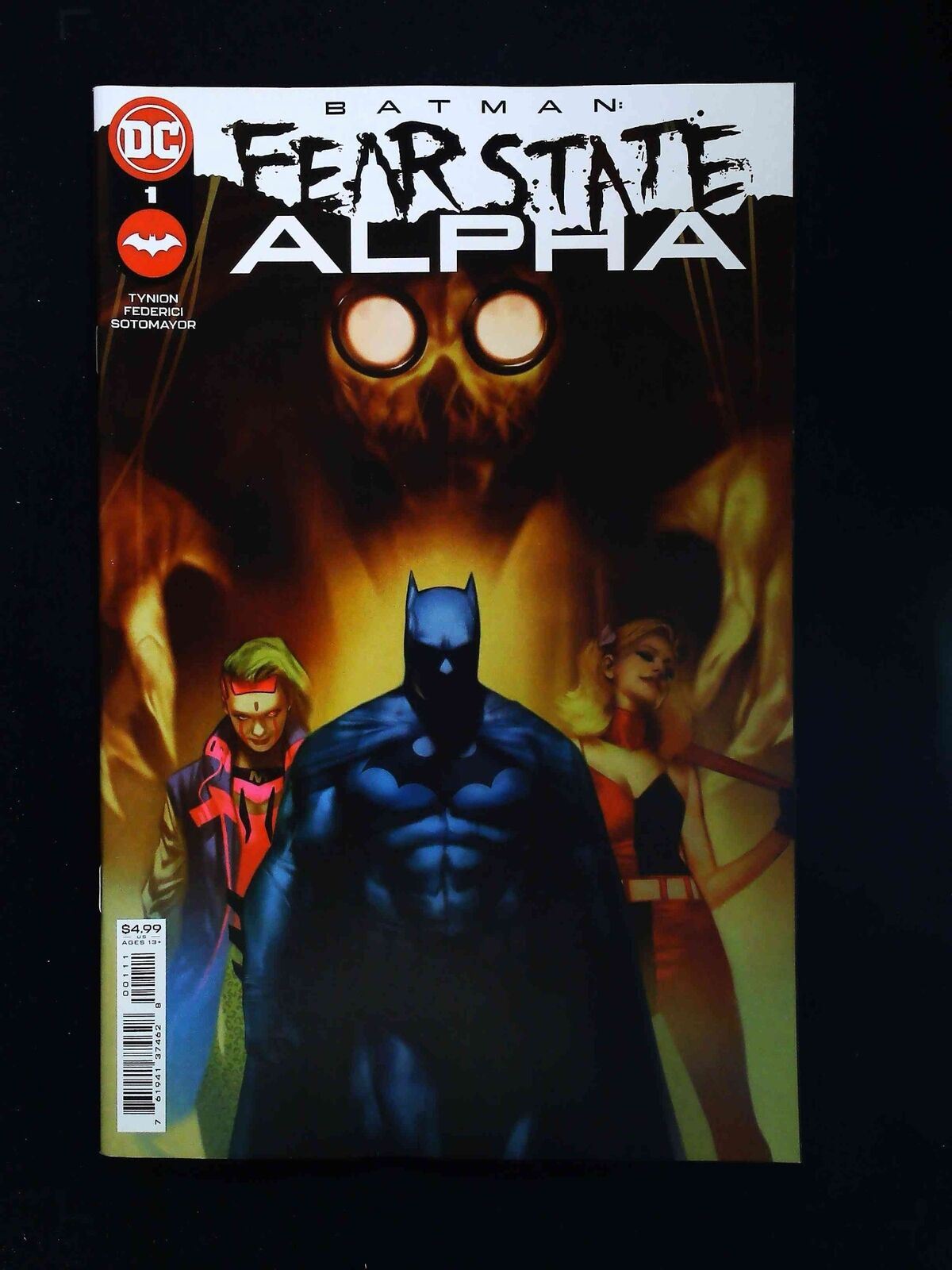 Batman Fear State Alpha #1 Dc Comics 2021 Vf+