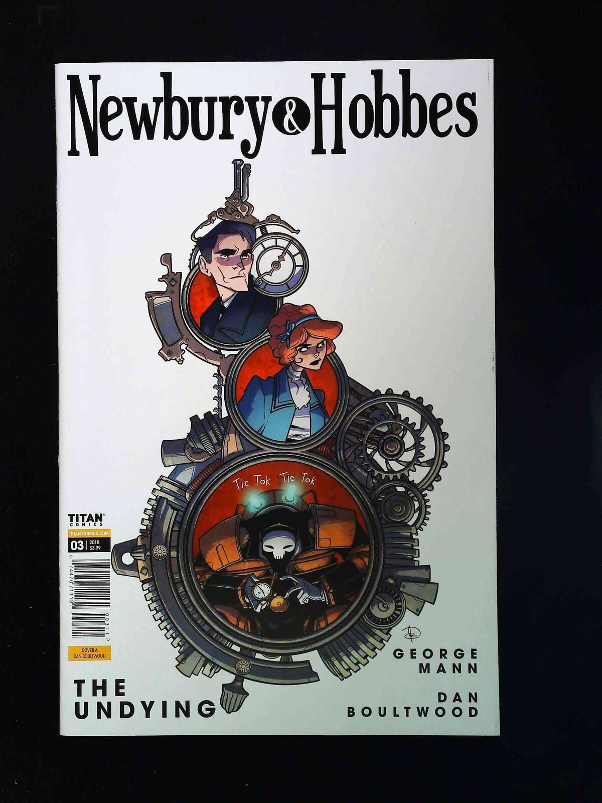 Newbury And Hobbes #3 Titan Comics 2018 Nm Florean Variant