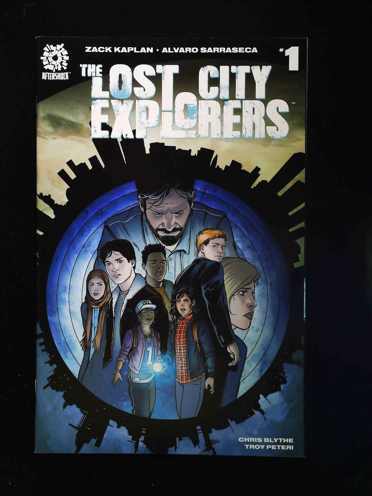 Lost City Explorers #1B Aftershock Comics 2018 Nm Sarreseca Variant
