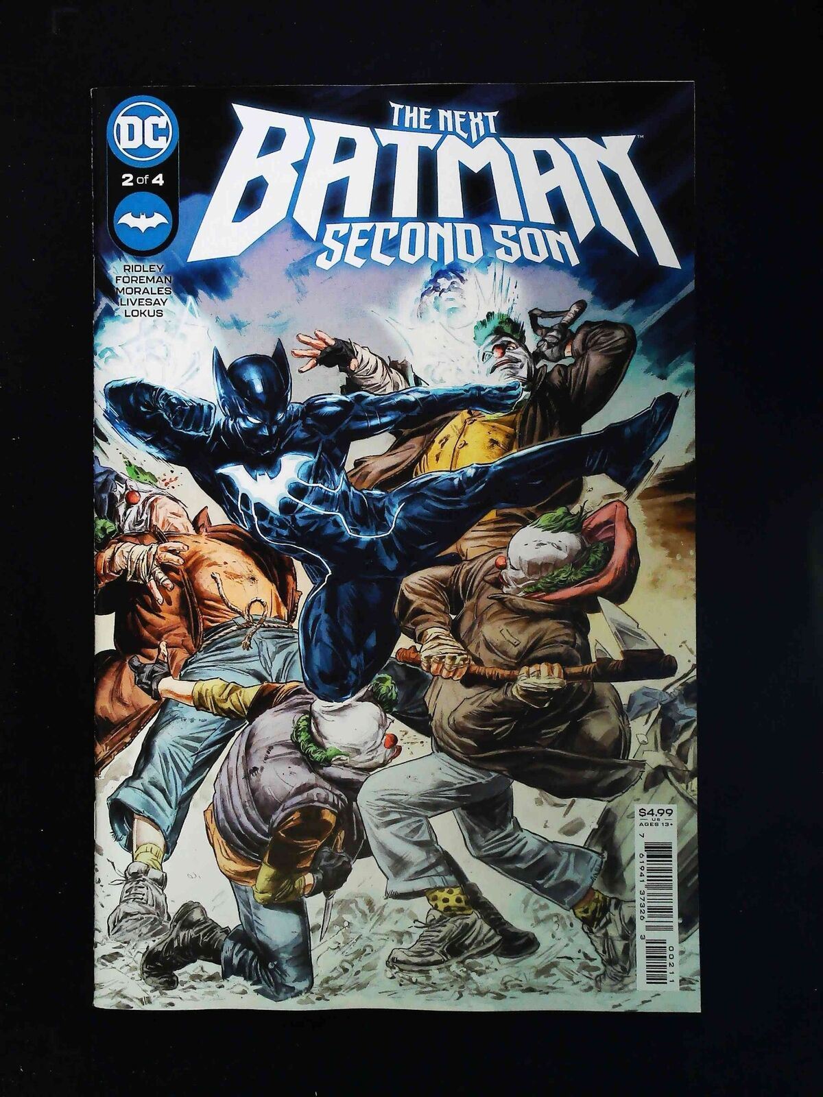 Next Batman Second Son #2 Dc Comics 2021 Vf+