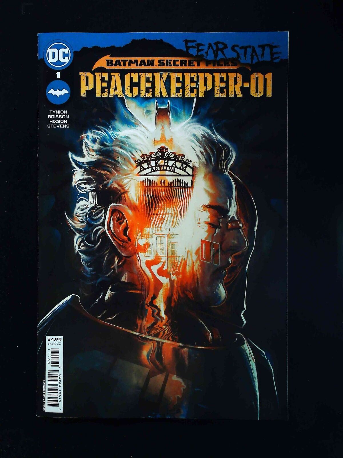 Batman Secret Files Peacekeeper-01 #1C Dc Comics 2021 Vf+ Variant Cover