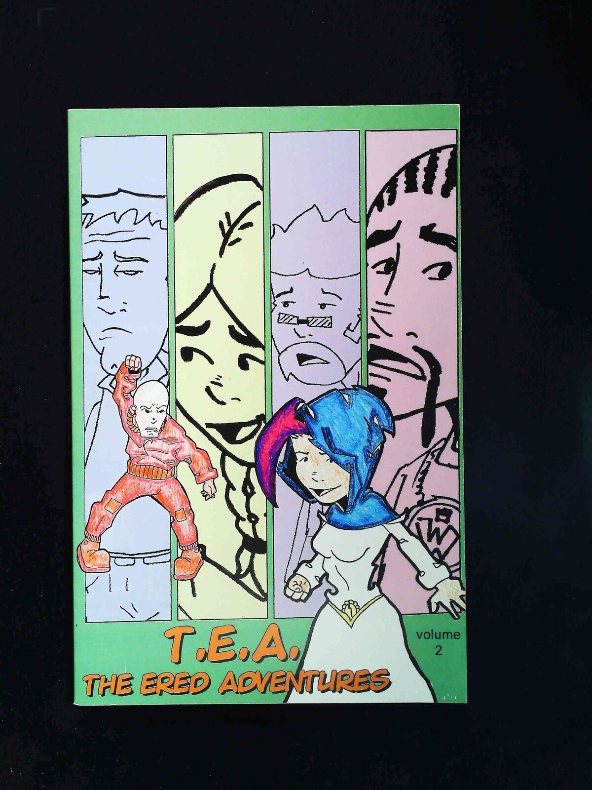 T.E.A. The Ered Adventures #1+2 Vol. 2 Lulu Press Comics 2008 Nm Hc