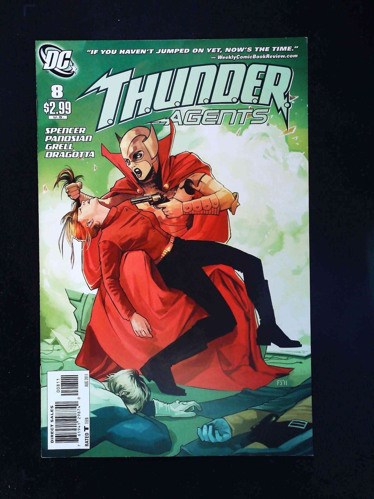 Thunder Agents #8 Dc Comics 2011 Vf/Nm