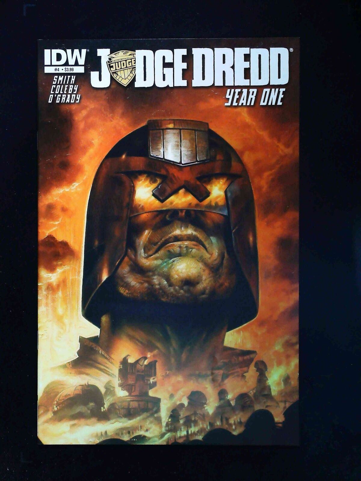 Judge Dredd Year One #4 Idw Comics 2013 Nm