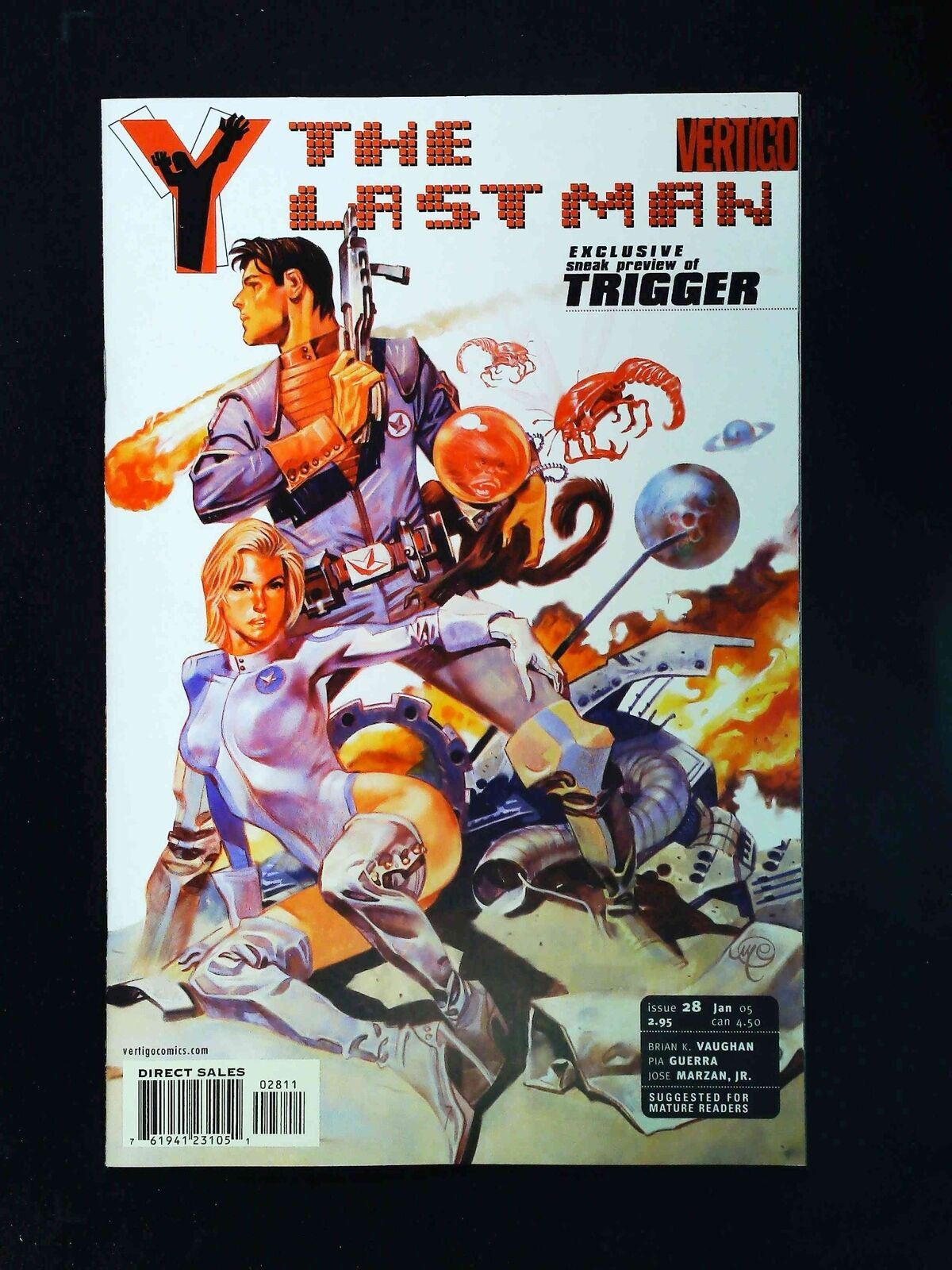 Y The Last Man #28 Dc/Vertigo Comics 2005 Vf/Nm