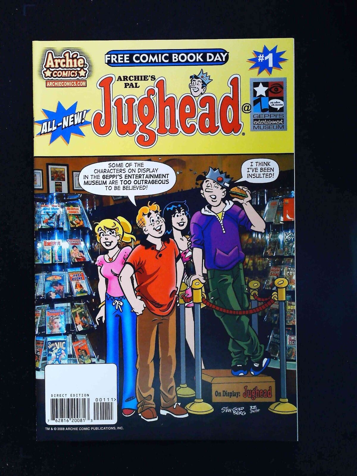 Jughead Fcbd #1 Archie Comics 2008 Nm Fcbd