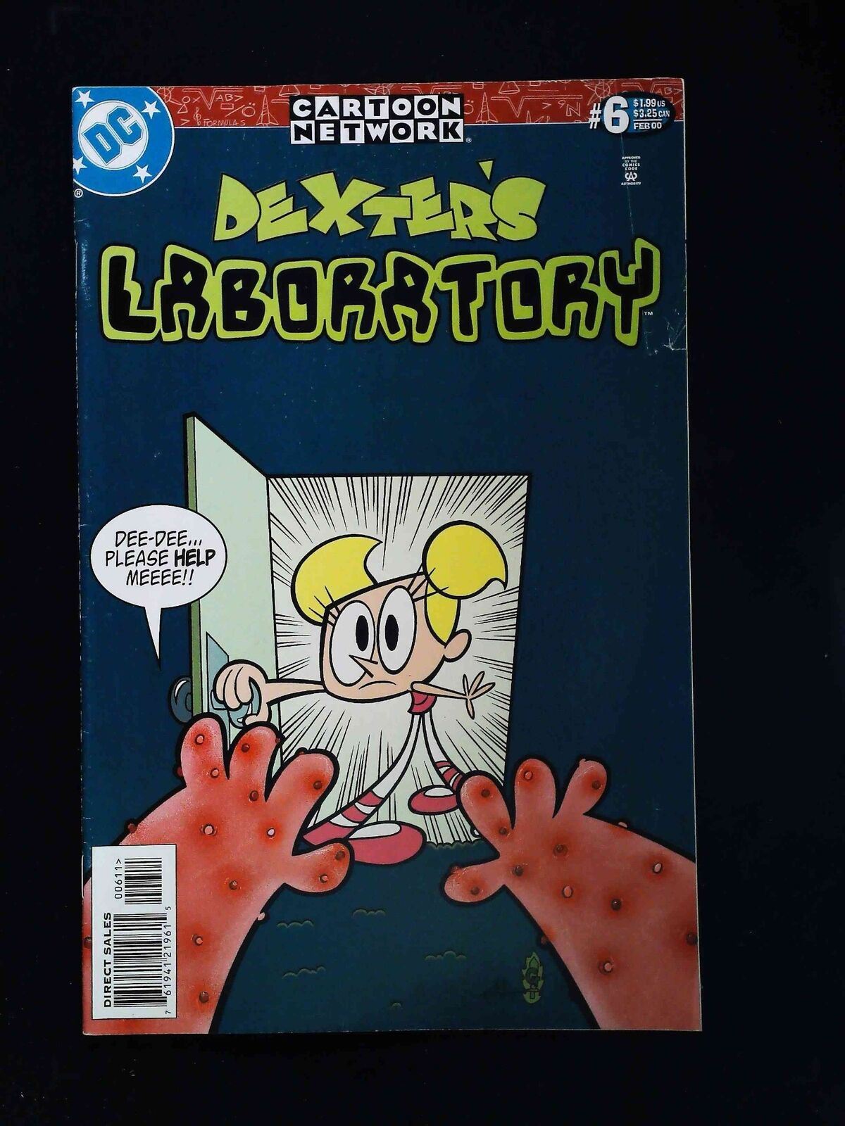 Dexter'S Laboratory #6 Dc Comics 2000 Vf