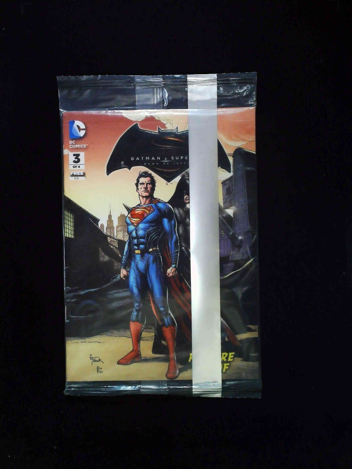 Batman V. Superman Dawn Of Justice #3P Dc Comics 2016 Vf/Nm Polybagged