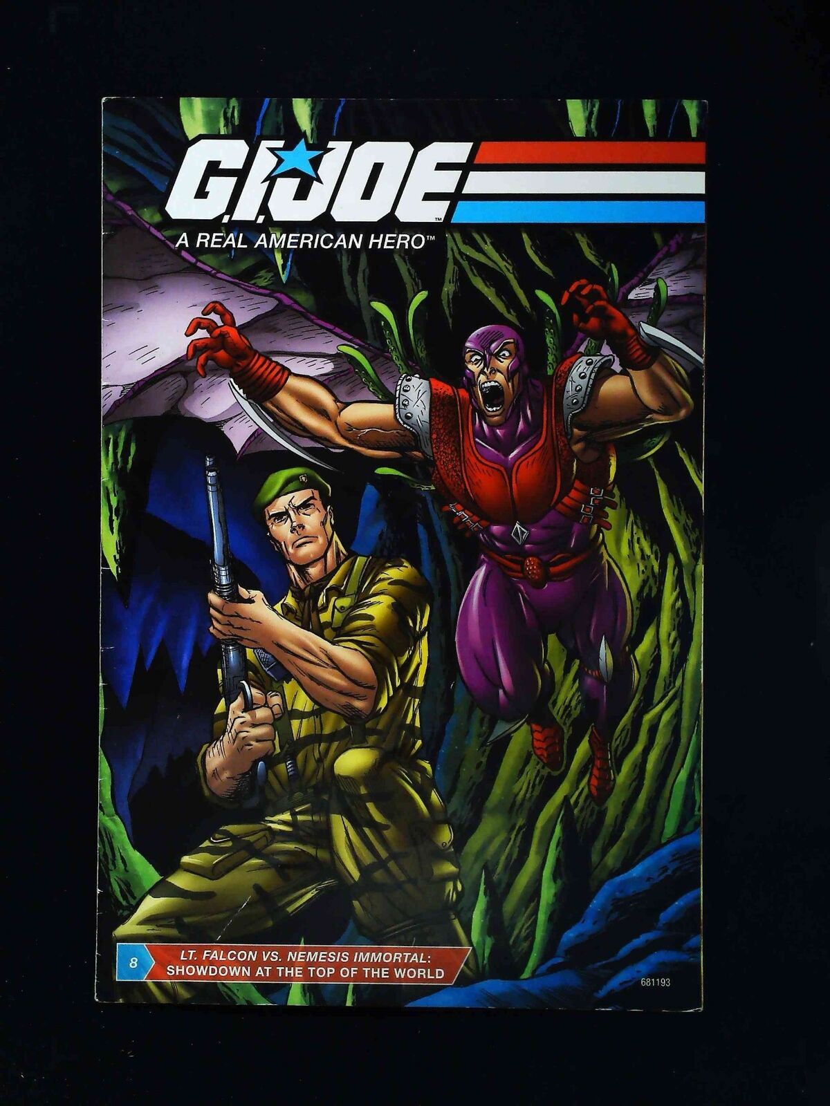 Gi Joe 25Th Anniversary Action Figure Comic #8 Hasbro Comics 2008 Vf-