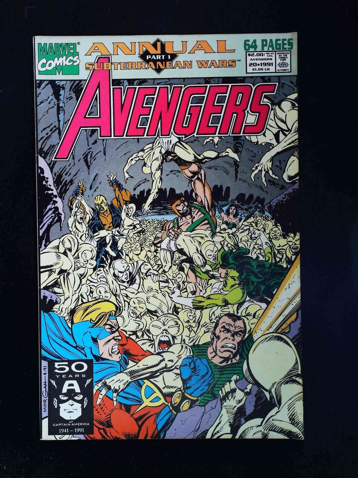 Avengers Annual #20 Marvel Comics 1991 Fn/Vf
