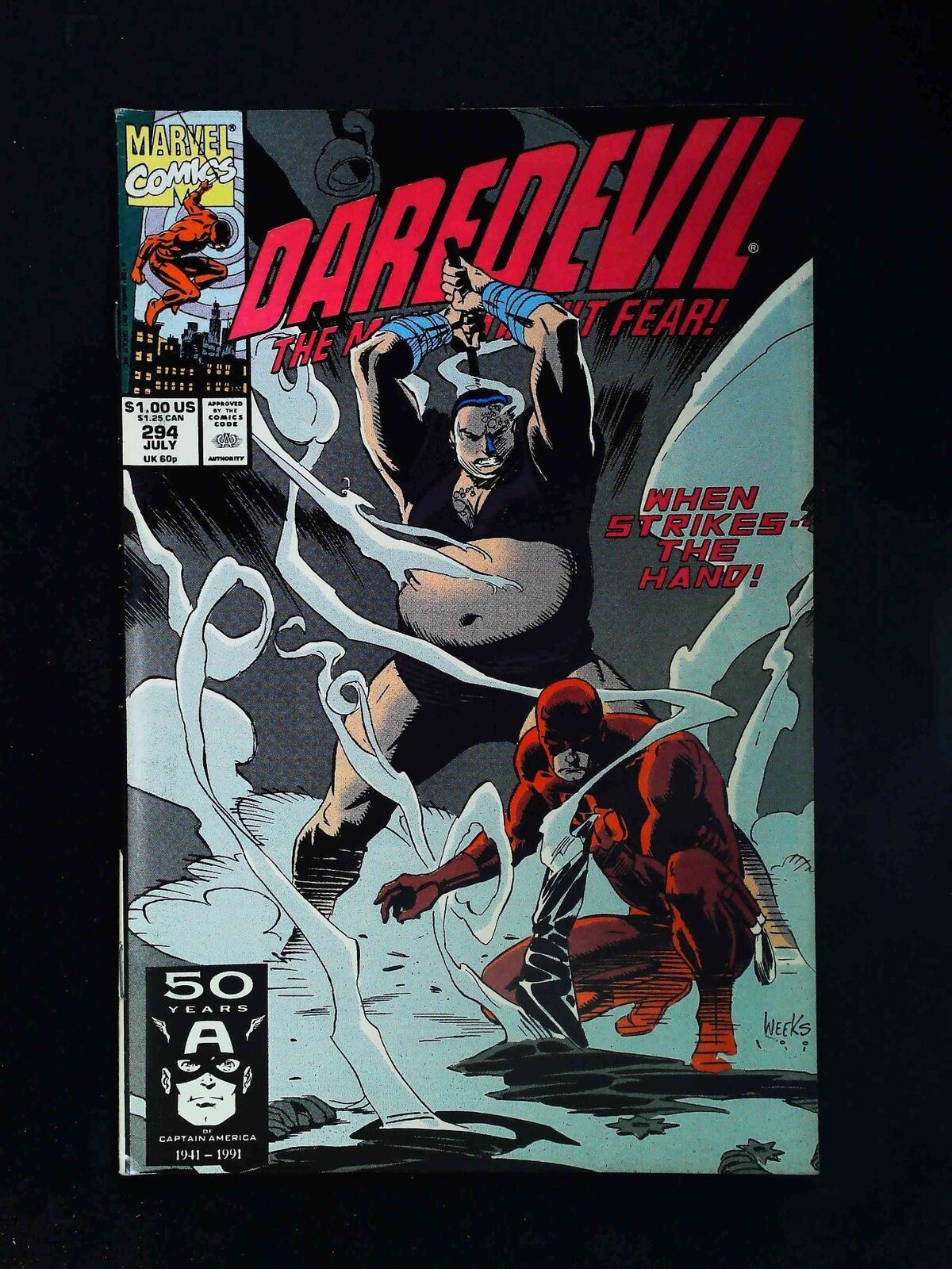 Daredevil #294 Marvel Comics 1991 Vf