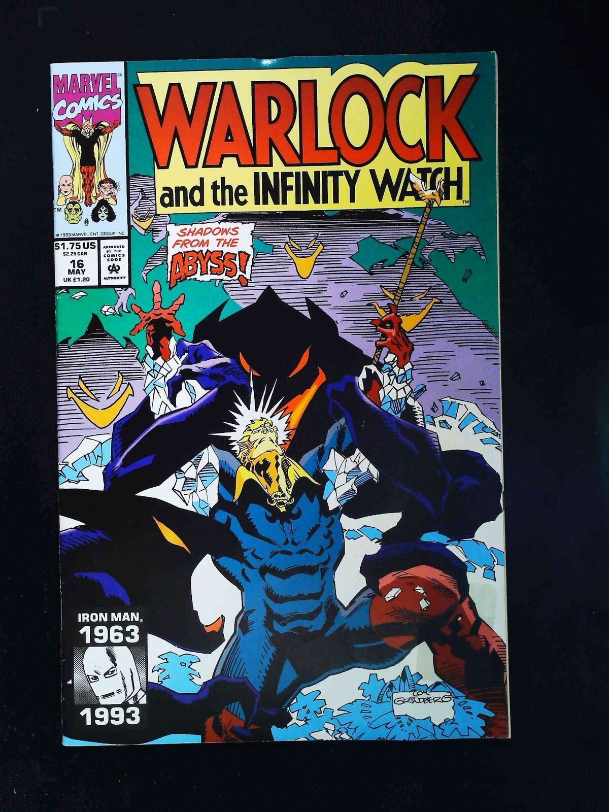 Warlock And The Infinity Watch #16 Marvel Comics 1993 Vf